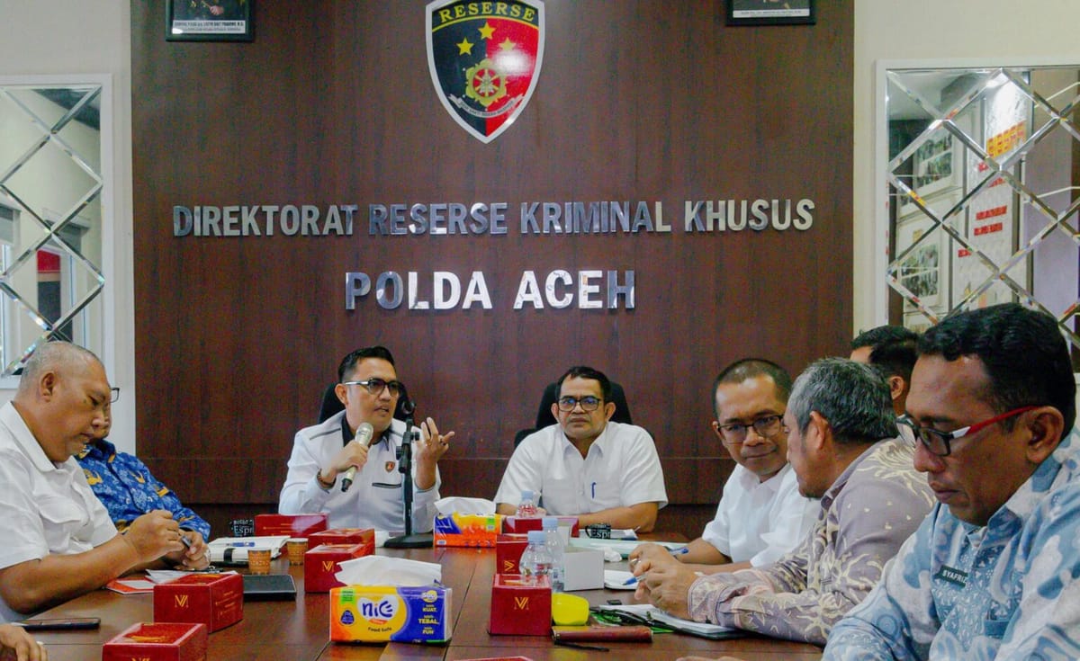 Polda Aceh Siap Dukung Pembentukan WPR untuk Cegah Penambangan Ilegal