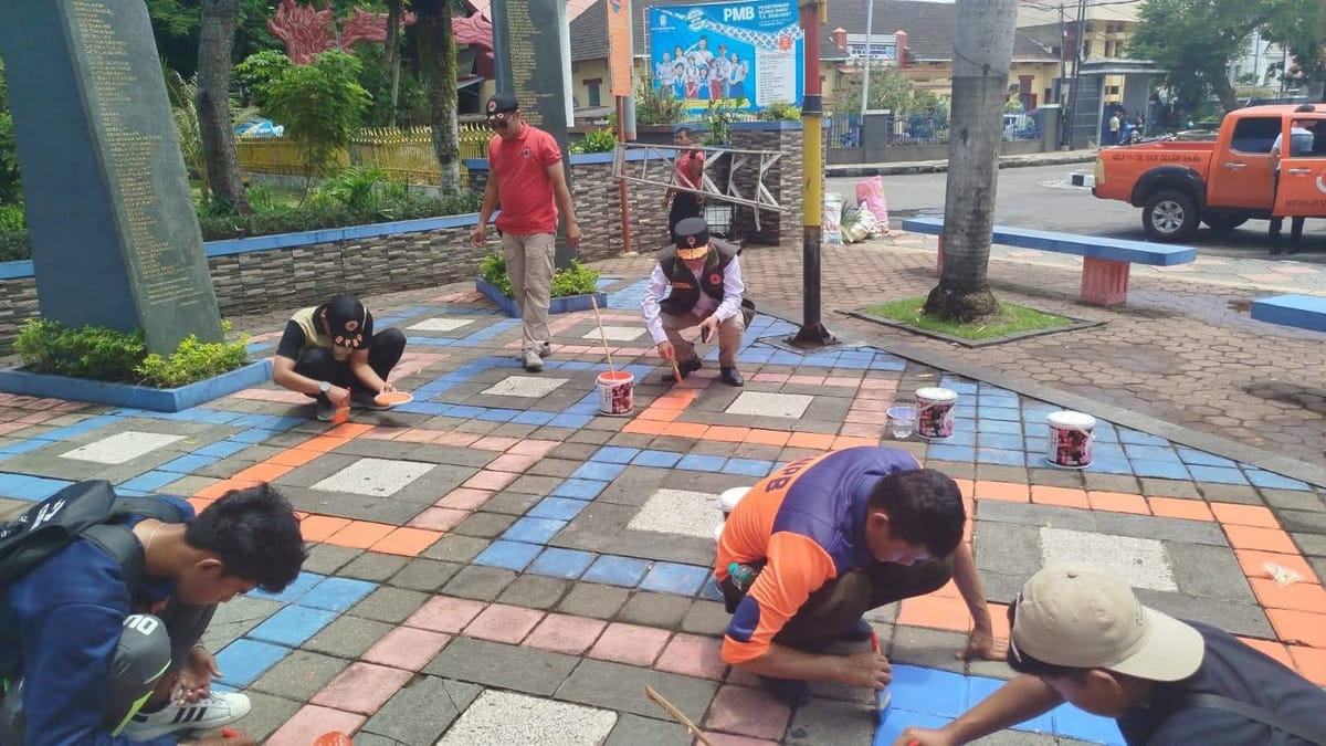 Jelang Peringatan Gempa 30 September di Padang, Tugu Gempa Dipercantik