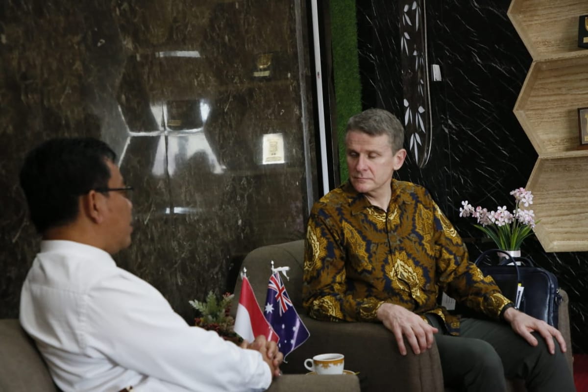 Kunjungi AussieBanget Corner UNP, Dubes Australia Buka Peluang Kolaborasi