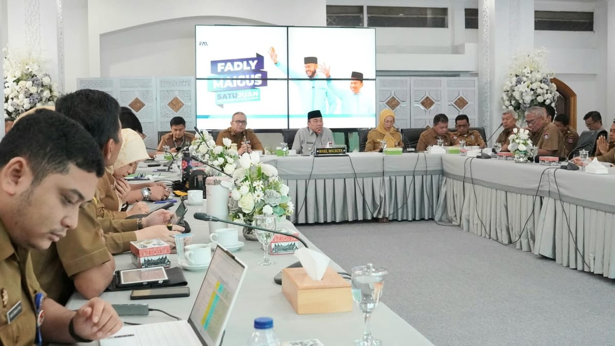 Hadapi Pemotongan TKD, Pemko Padang Sesuaikan RAPBD 2026