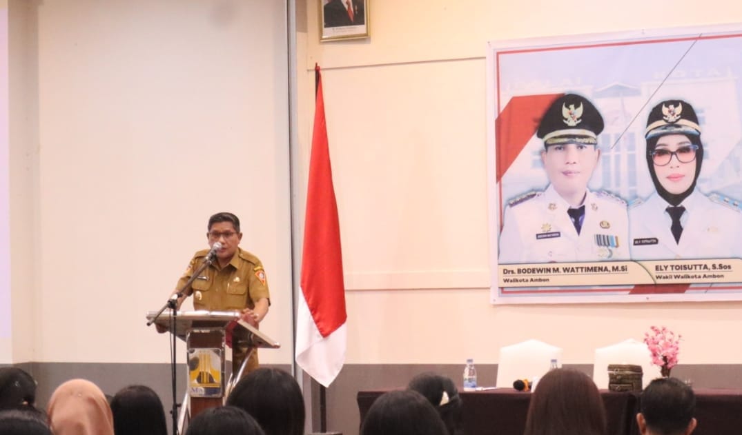 Walikota Ambon Tekankan Pentingnya Perpustakaan, Buka Bimtek untuk SMP dan MTs