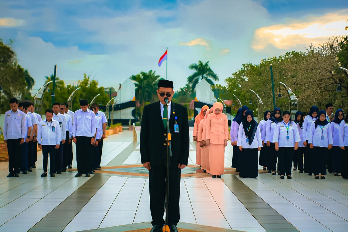RRI Pontianak Peringati Hari Radio ke-80 dengan Upacara di TMP Dharma Patria Jaya