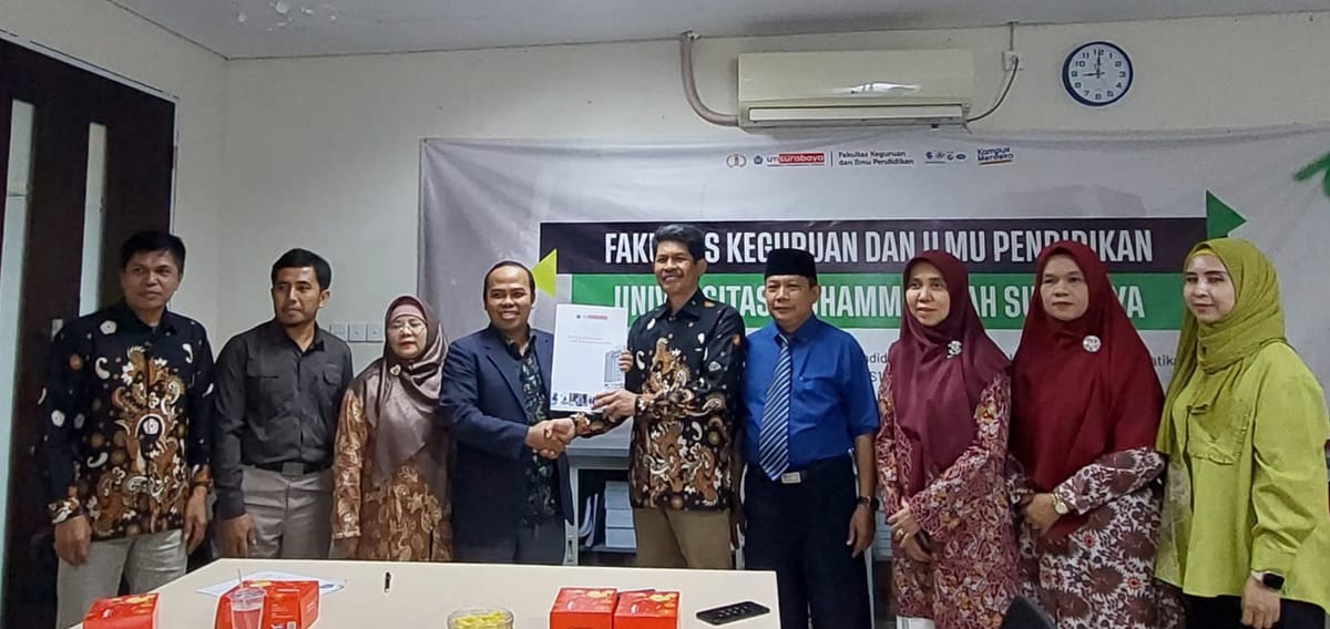 Perkuat Kerjasama Akademik, FKIP Unismuh Makassar dengan FKIP UM Surabaya Melalui Program KKN Dik Nasional
