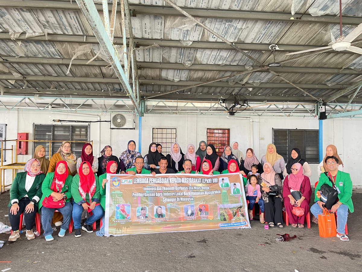 FEB UMI Makassar Laksanakan Pemberdayaan Agro Industri dengan Inovasi Bio Ekonomi Berbasis Zea Mays (Jagung) di Selangor Malaysia