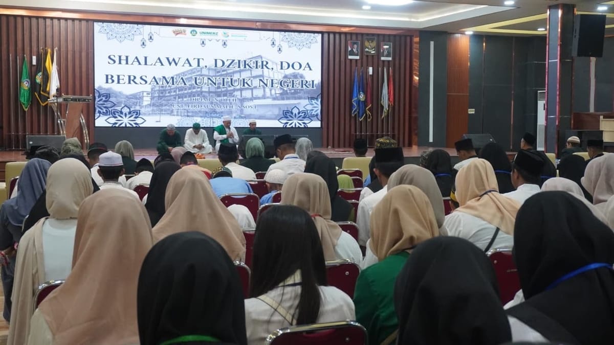 Universitas Megarezky Makassar Gelar Shalawat, Zikir dan Doa Bersama