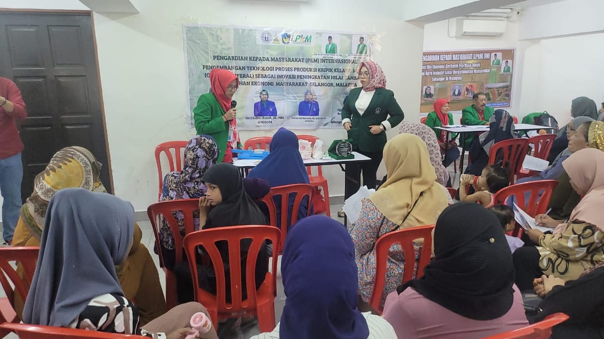 UMI Makassar Kembangkan Teknologi Produksi Kripik Kelapa Muda