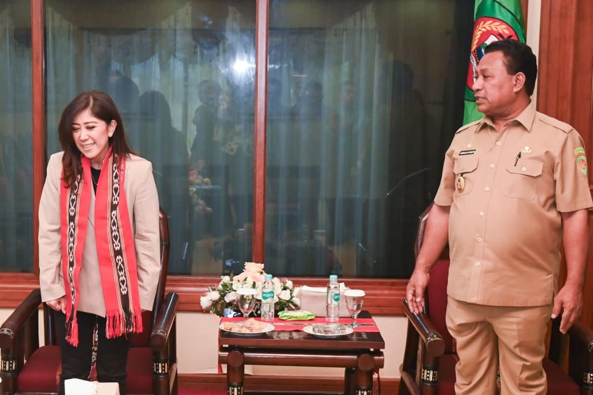 Wagub  Maluku Sambut Kedatangan Menteri Komdigi