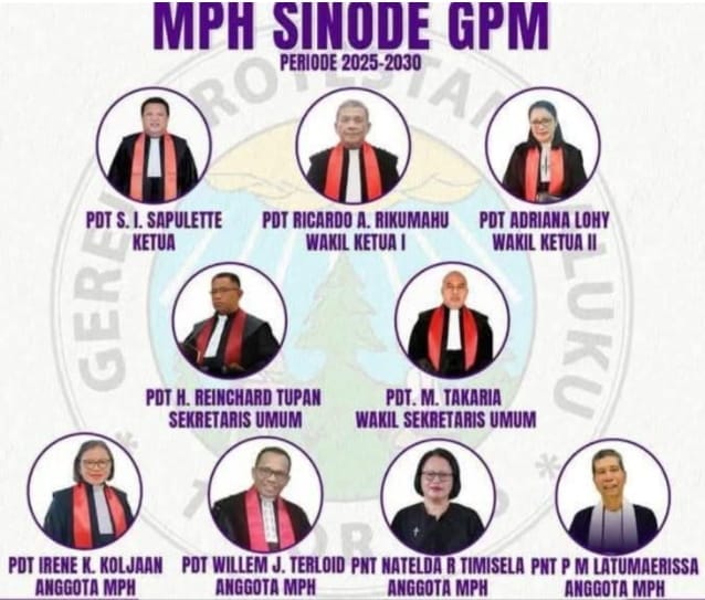 Persidangan ke-39 Sinode GPM, Menetapkan MPH Sinode GPM periode 2025–2030.