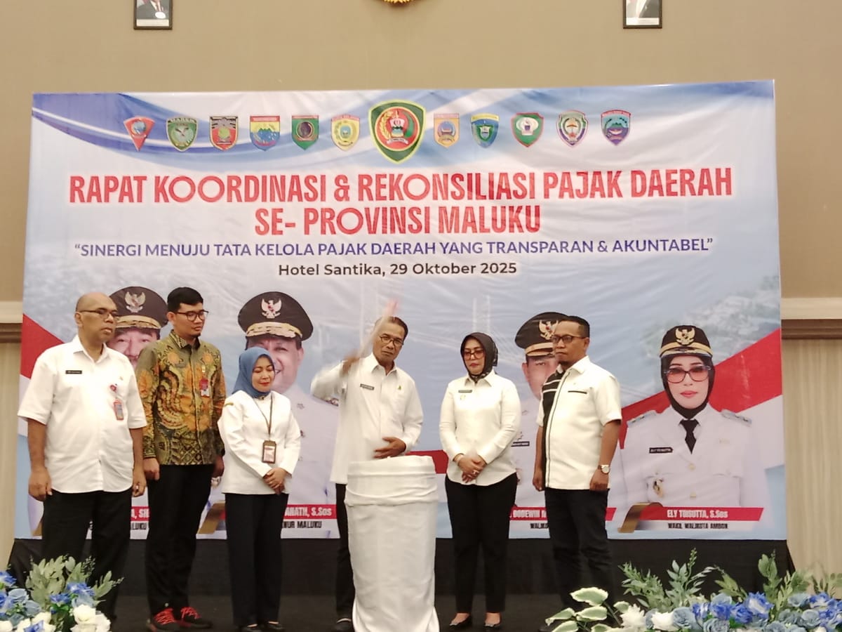 Rapat Koordinasi & Rekonsiliasi  Pajak Daerah se Provinsi Maluku, Menuju Pajak Daerah yang Transparan dan Akuntabel