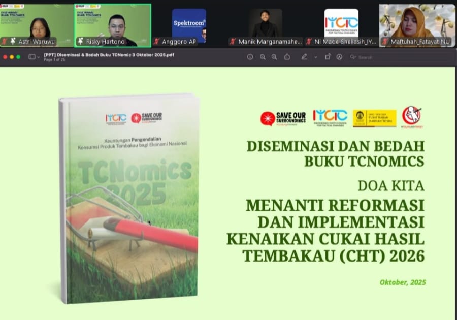 Lima Pilar Pertimbangan Menaikkan CHT, Salah Satunya adalah Penerimaan Negara