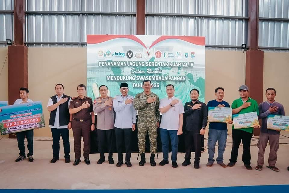 Gubernur Lampung Dukung Swasembada Pangan 2025, Petani  Mulai Migrasi ke Jagung