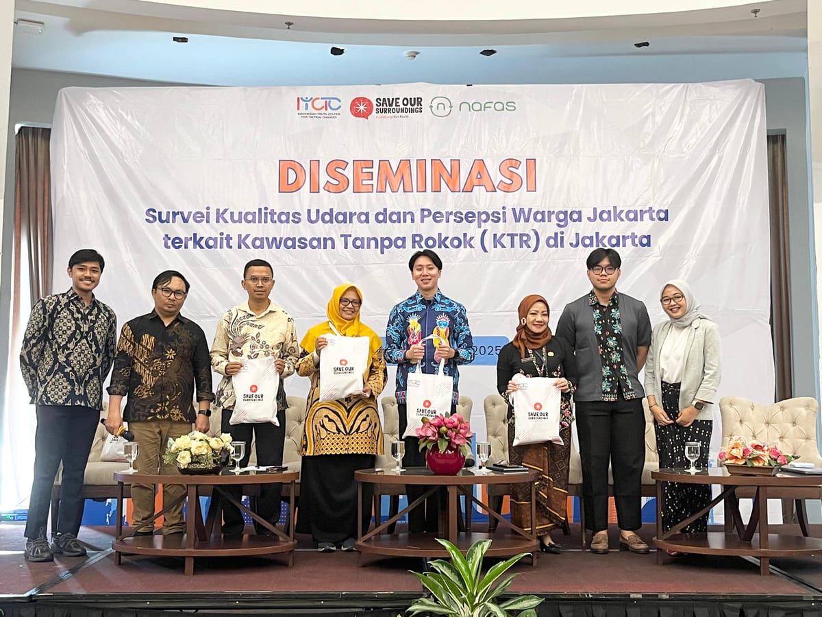Tidak Miliki Perda Kawasan Tanpa Rokok, Pemprov DKI Jakarta  Hanya Andalkan Pergub