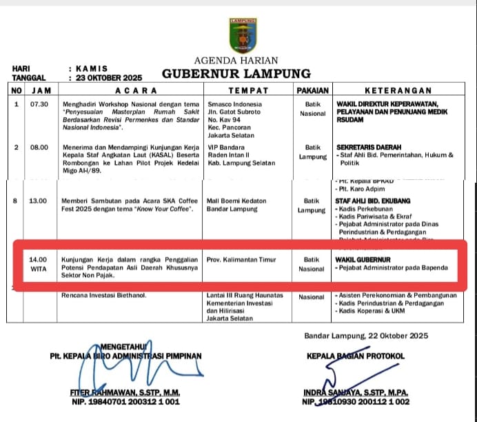 Berkunjung Ke Kaltim, Wagub Jihan Akan Belajar Menggali Potensi PAD Non Pajak