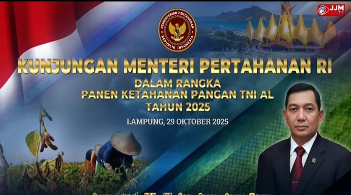 Panen Kedelai Ketahanan Pangan TNI-AL Tahun 2025 di Lampung Utara, Mampu Dongkrak Pendapatan Petani