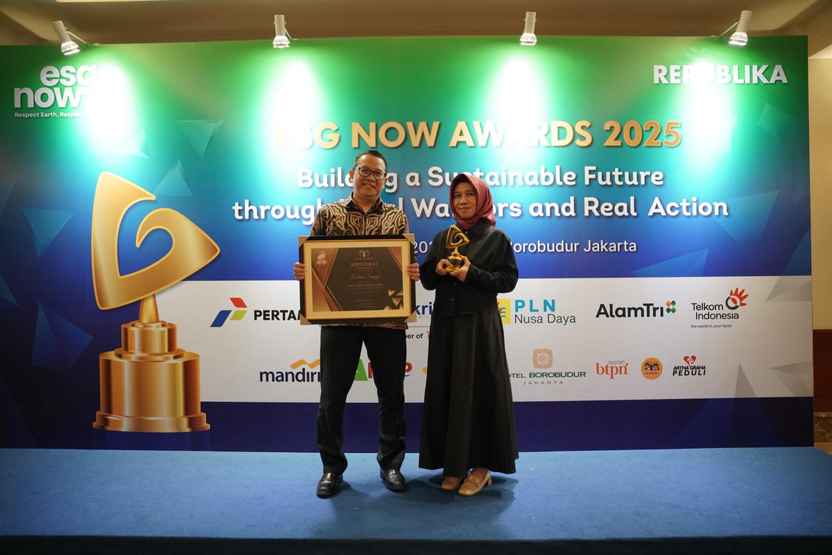 IWIP Raih Penghargaan ESG Awards 2025 Bidang Tata Kelola, Kategori People Expander