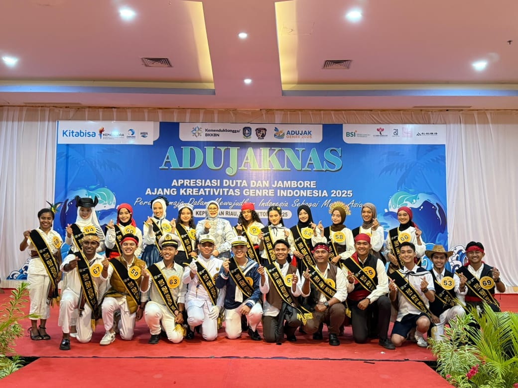 Maluku Utara Kirim Sepasang Duta GenRe Pada Adujaknas Riau