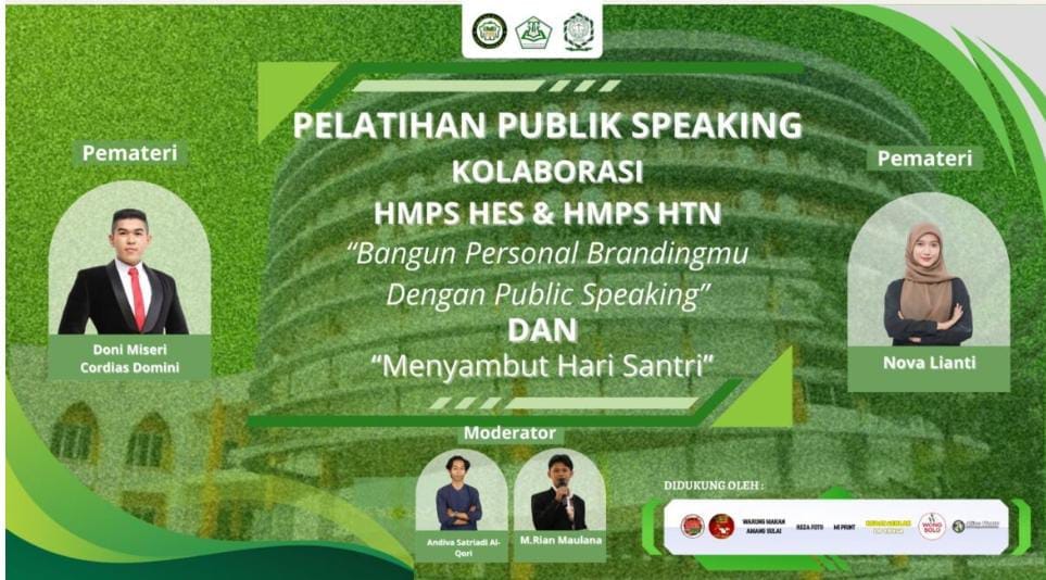 Santri UIN Palangka Raya Belajar Dakwah dan Percaya Diri Lewat Public Speaking