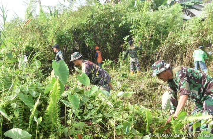 Kodim 1002/HST Turut Sukseskan "Ground Breaking" Koperasi Merah Putih Desa di Kasarangan