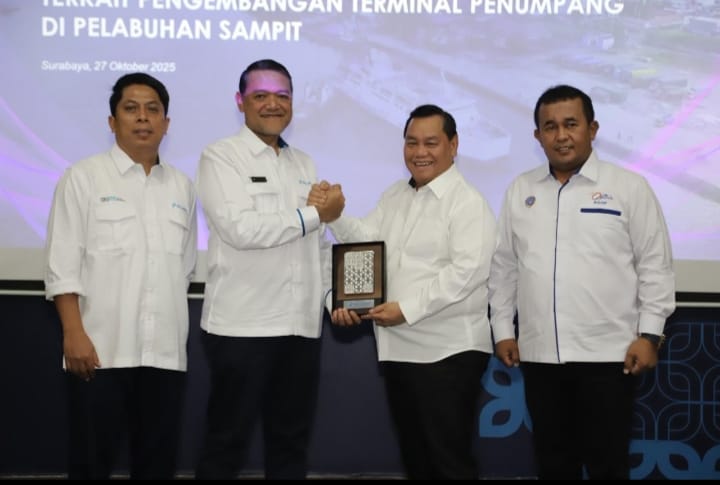 Bupati Kota Waringin Timur dan KSOP Kelas III Sampit Audiensi Ke Pelindo Regional 3