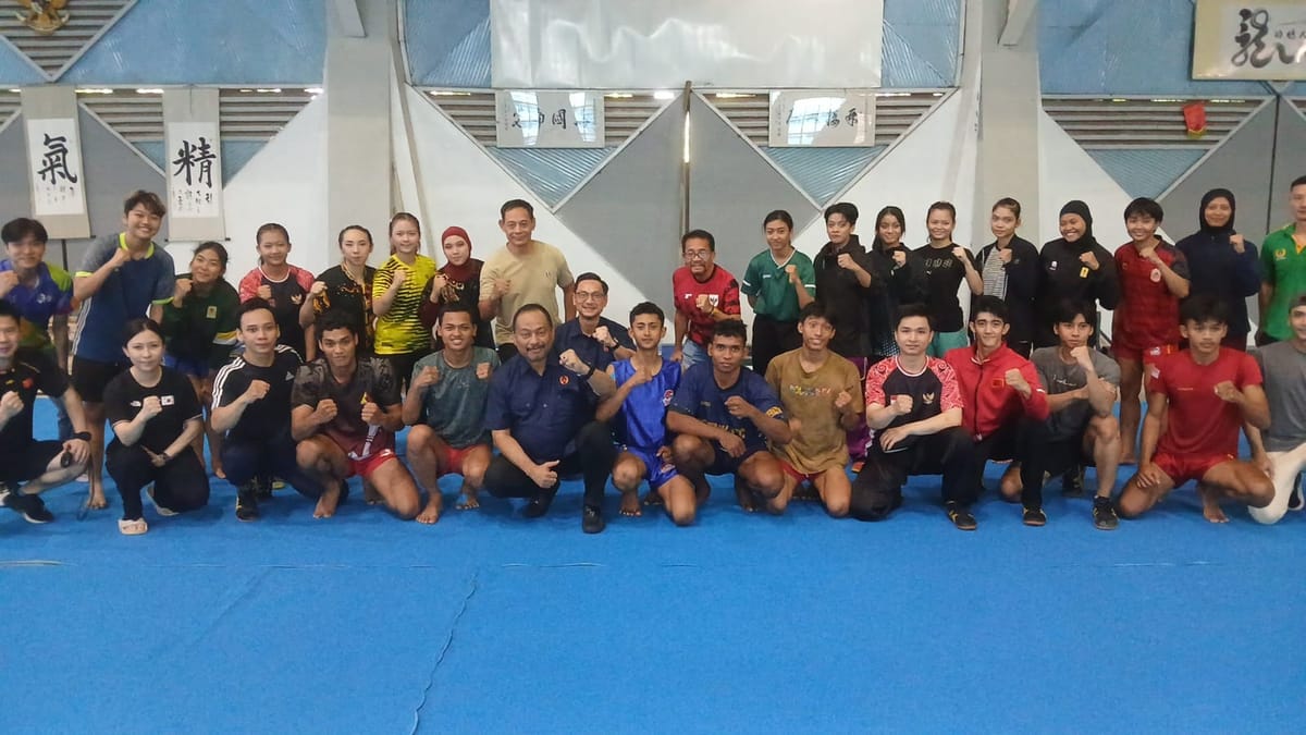 Atlet Wushu Jatim Andalan Untuk Raih Medali Emas Di PON Beladiri Kudus 2025.