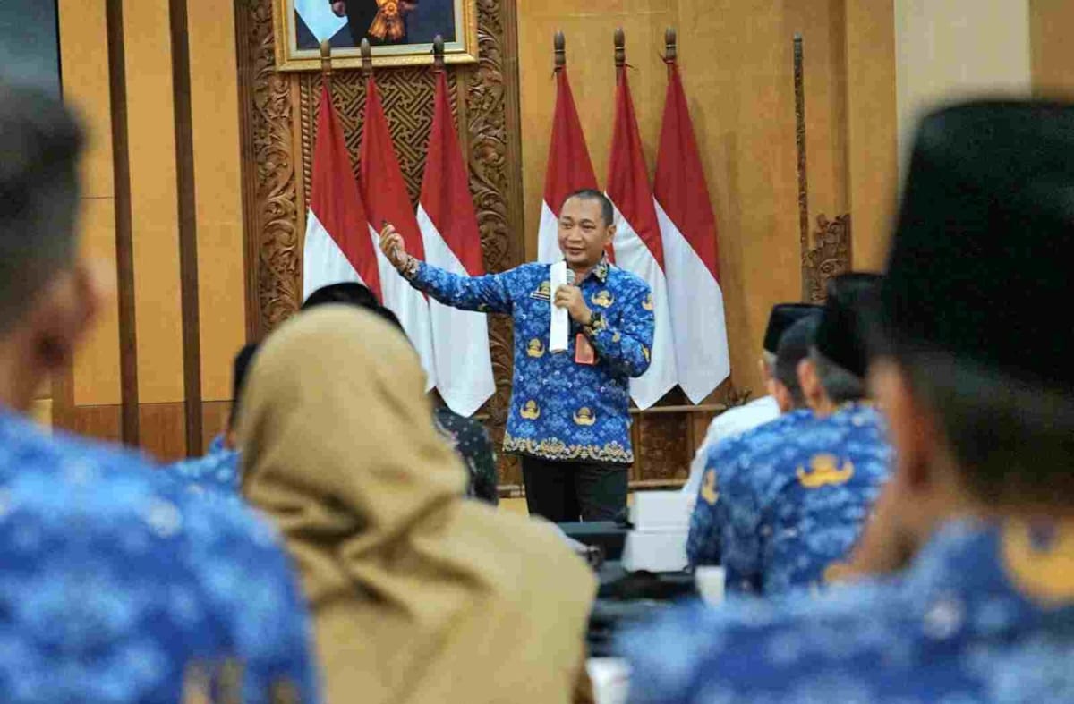 Wujudkan Pesantren Tangguh Bencana, Kalaksa BPBD Jatim Tawarkan Peningkatan Kapasitas Ala SPAB.