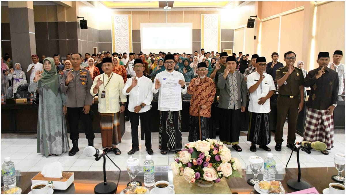 Marak Judi Online, Pemkab Bondowoso Deklarasi Dan Sosialisasi Pencegahan Judi Online
