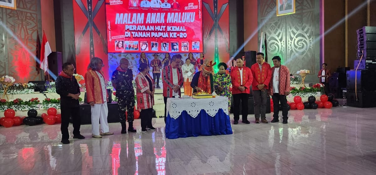 Dua Dekade IKEMAL Papua, Gubernur Lewerissa Ajak Warga Maluku Jaga Harmoni dan Persatuan
