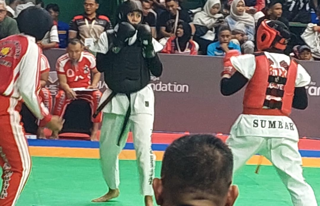 Atlet Tarung Derajat Sumbar, Dewi Yosilia Pastikan Perunggu, Masih Berpeluang Raih Emas