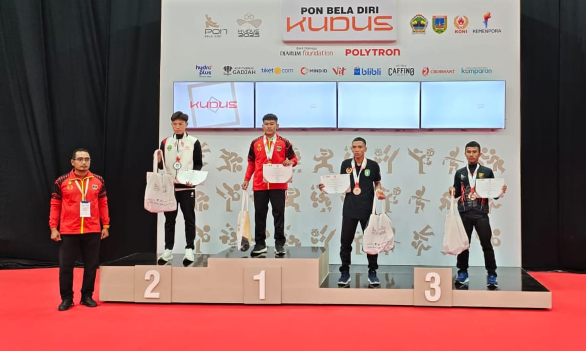 PON Beladiri II 2025 Kudus: Sambo Sumbar Raih Emas Lewat Yusril Mahendra