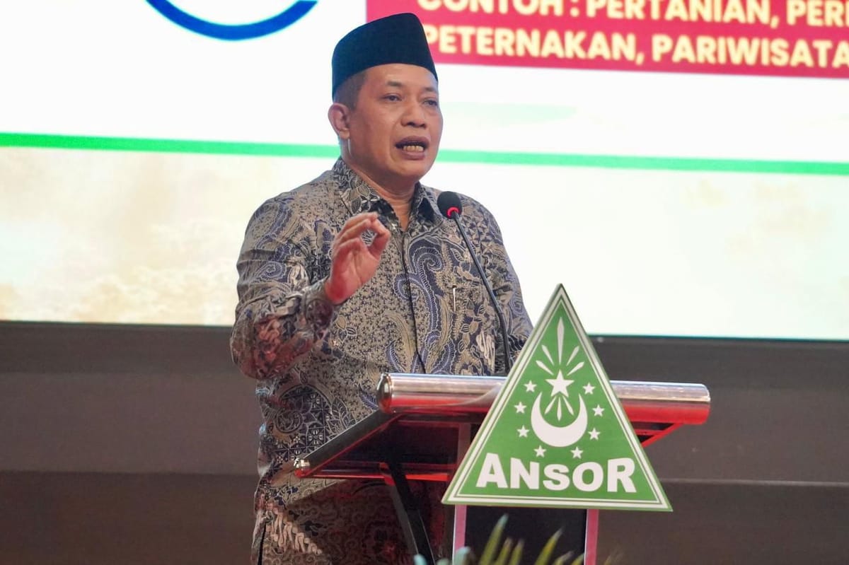 Menkop Ajak GP Ansor Atasi Permasalahan Dasar Masyarakat Desa Lewat Kopdes Merah Putih