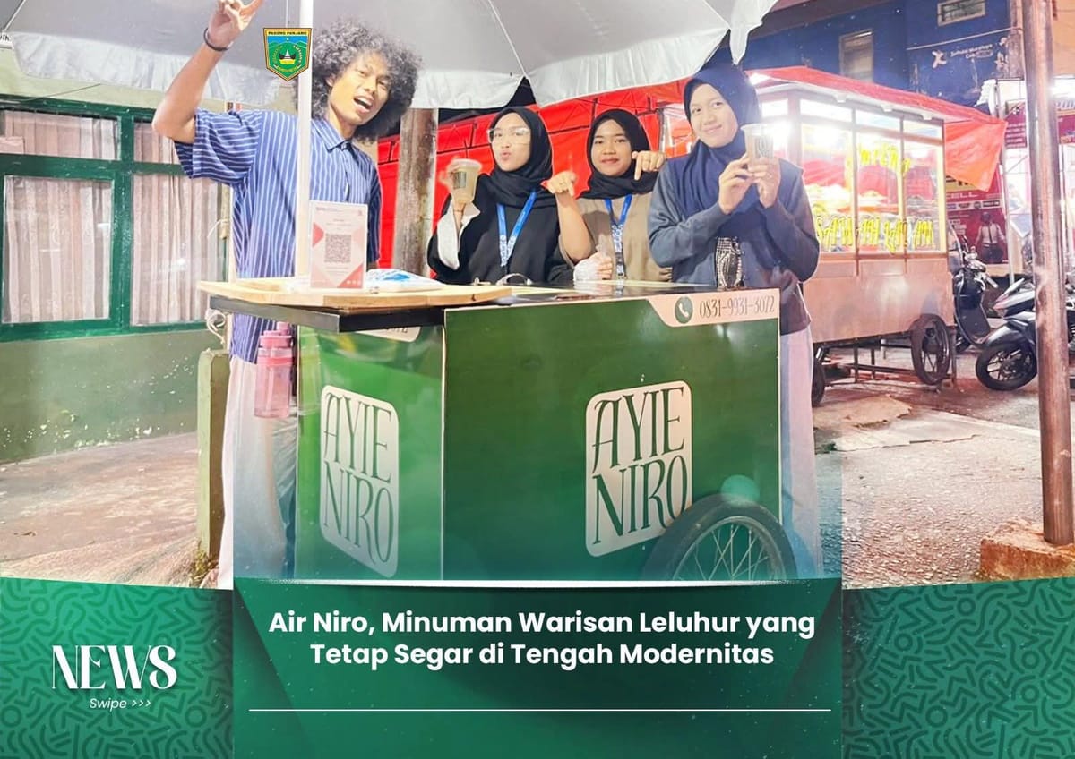 Air Niro, Minuman Warisan Leluhur yang Tetap Segar di Tengah Modernitas