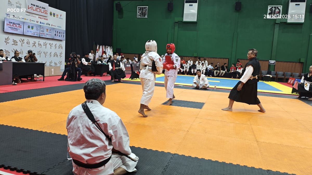 PON Beladiri II 2025 Kudus: Kempo dan Sambo Sumbang Medali, Sumbar Peringkat Sembilan