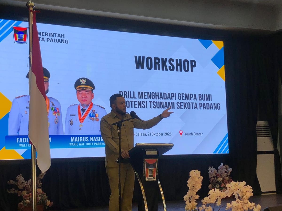 Padang Siapkan Simulasi Massal Hadapi Gempa dan Tsunami Besar