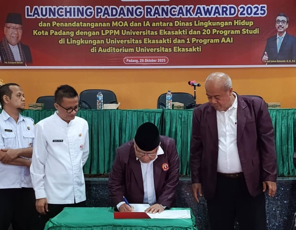 Kerjasama Pemko Padang - Unes AAI: 300 Mahasiswa Kawal Penilaian Padang Rancak Award