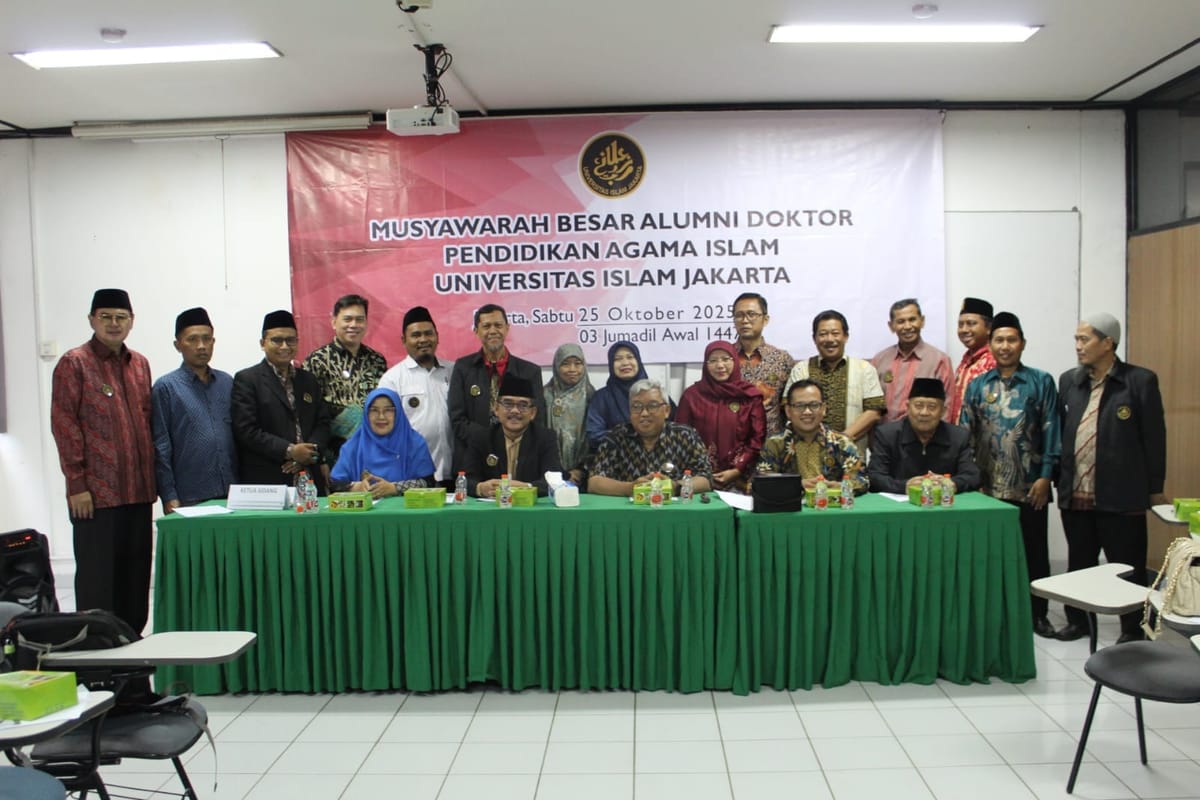 Alumni Doktor PAI UIJ Inginkan Berkontribusi Pada Almamater Sebagai Amanah Tri Darma