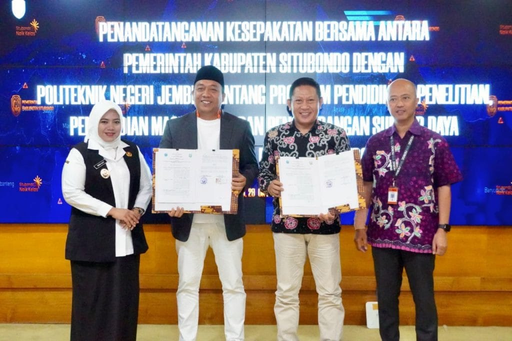 Politeknik Negeri Jember Teken MoU dengan Pemkab Situbondo