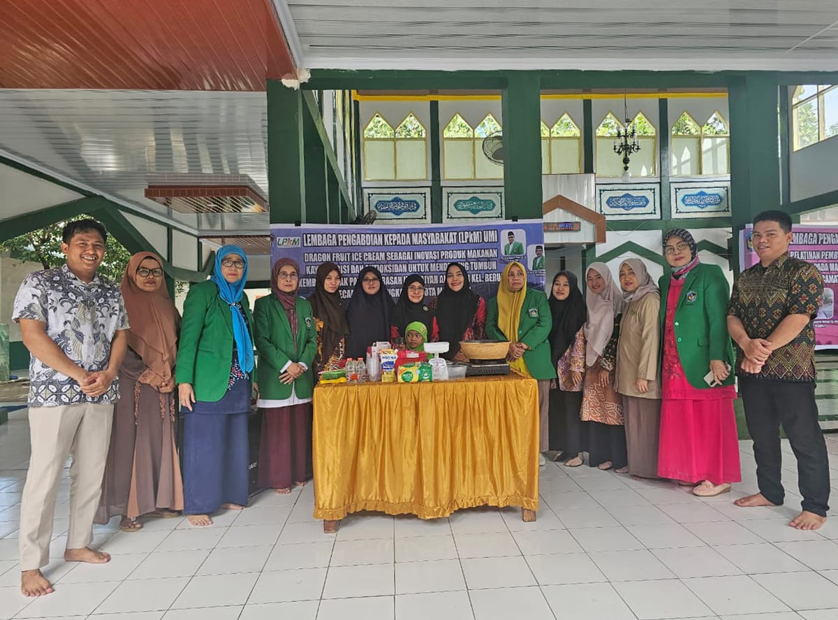 Es Krim Buah Naga Inovasi Produk Makanan Kaya Nutrisi dan Anti Oksidan Untuk Mendukung Tumbuh Kembang Anak
