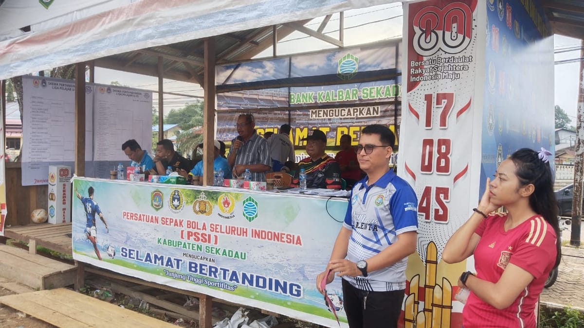 Liga Pelajar U-15 dan U-16 Sekadau Bergulir, Ajang Penjaringan Bibit Muda Sepak Bola