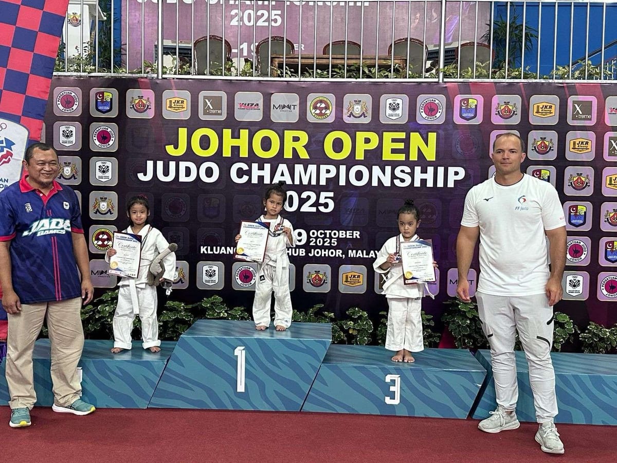 Tiga Atlet Cilik Pontianak Bawa Pulang Medali di Kejuaraan Judo Internasional Johor Malaysia