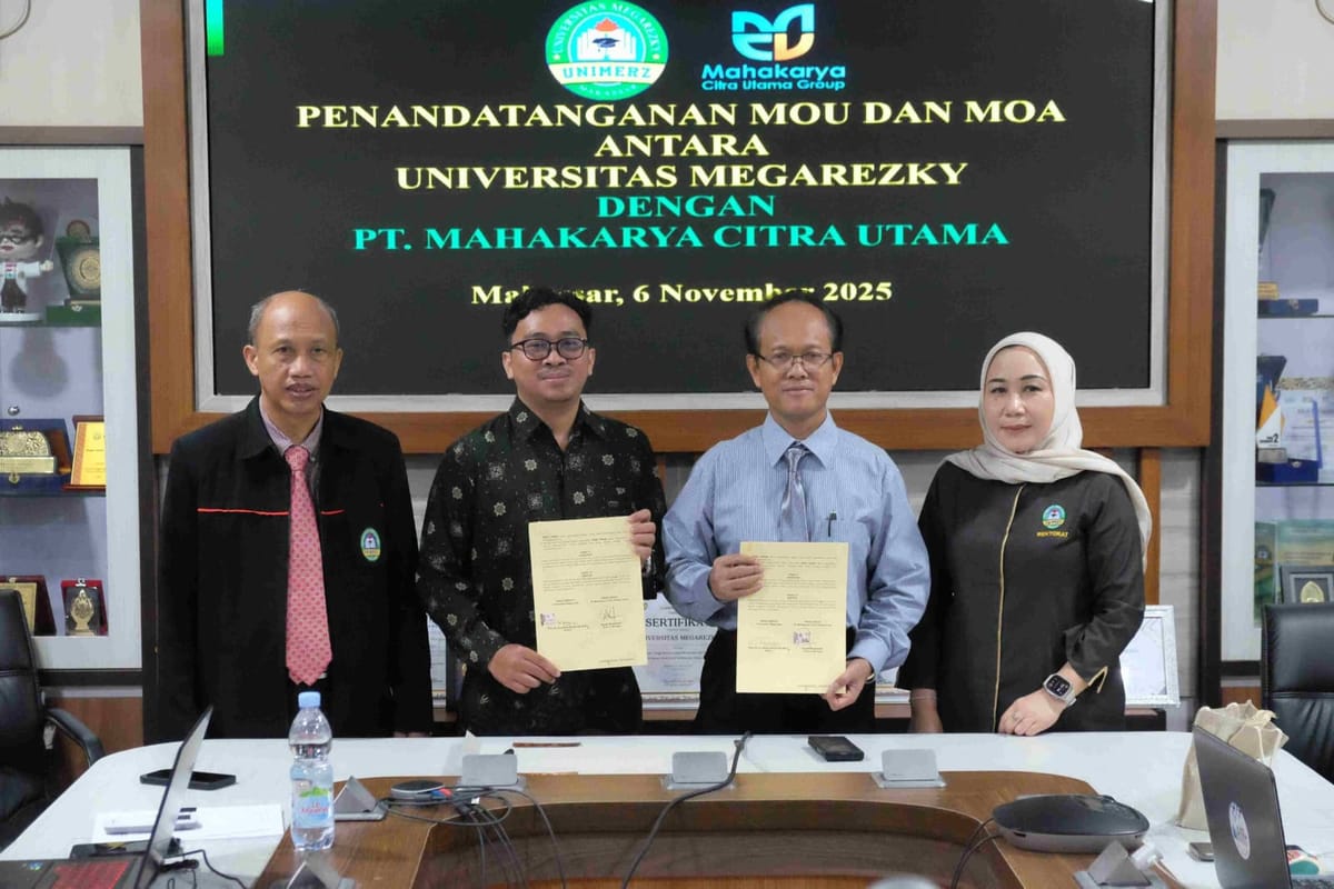 UNIMERZ Makassar dan PT MCU Group Jalin Kerjasama Strategis Wujudkan Tridharma Perguruan Tinggi
