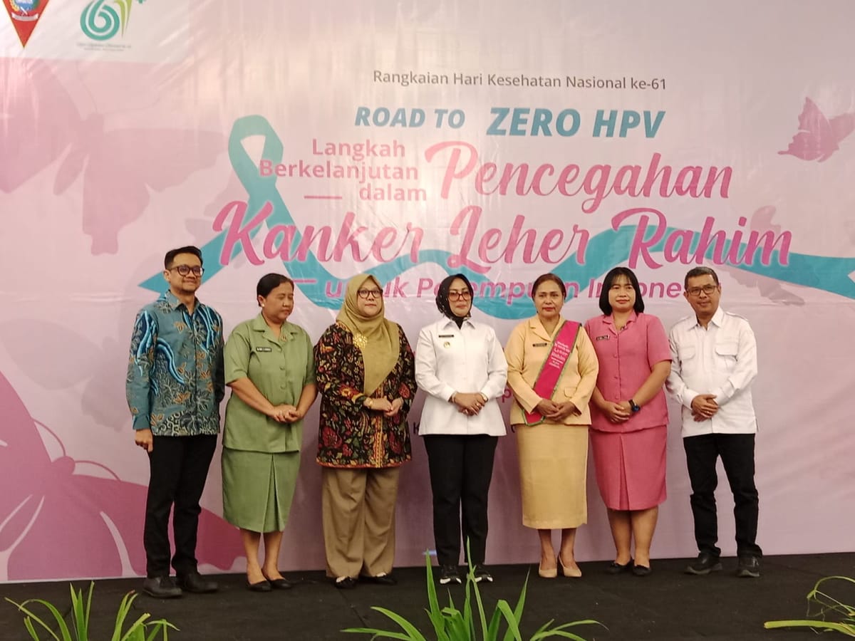 Perempuan Harus Sehat dan Berdaya,Wawali Ambon Dorong Deteksi Dini Kanker Serviks Lewat HPV-DNA.