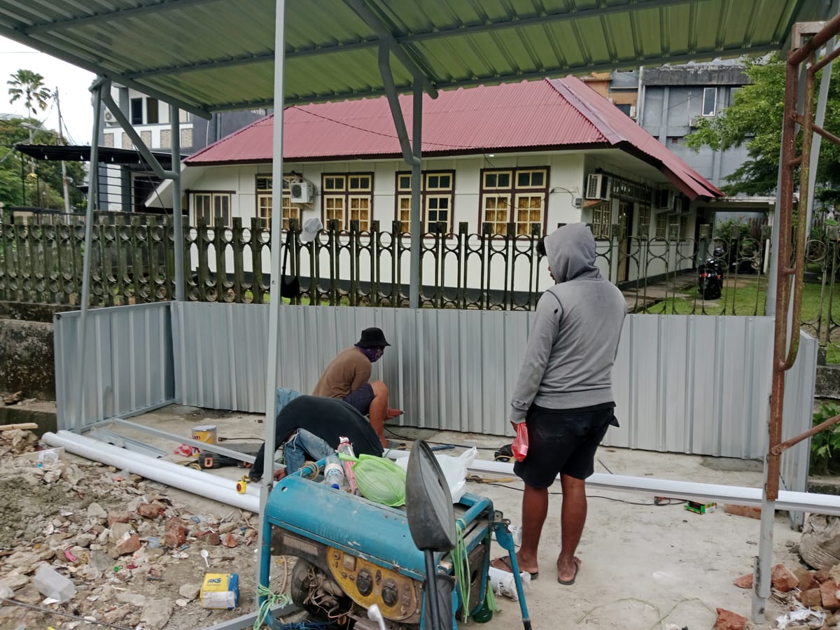 Wujudkan Kota Bersih, DLHP Ambon Bangun 20 Collection Point di Empat Kecamatan