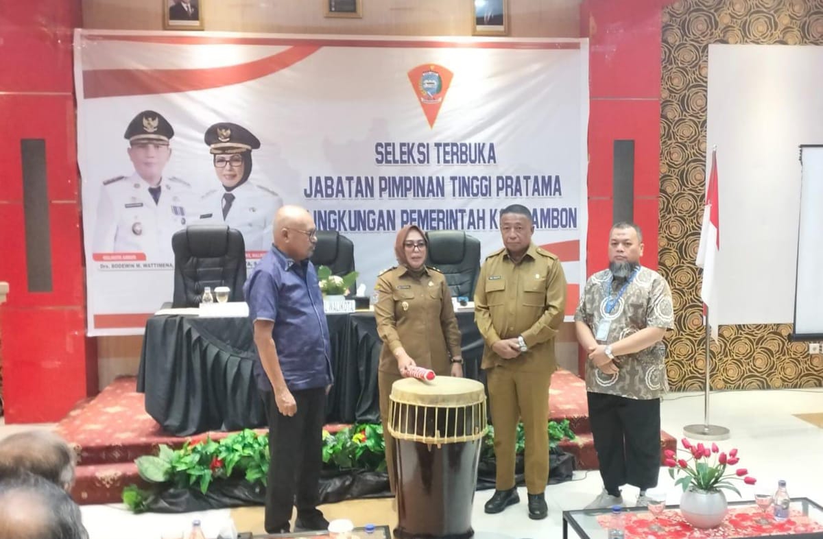 Pemkot Ambon Seleksi JPT 2025: Prioritas Kompetensi dan Transparansi