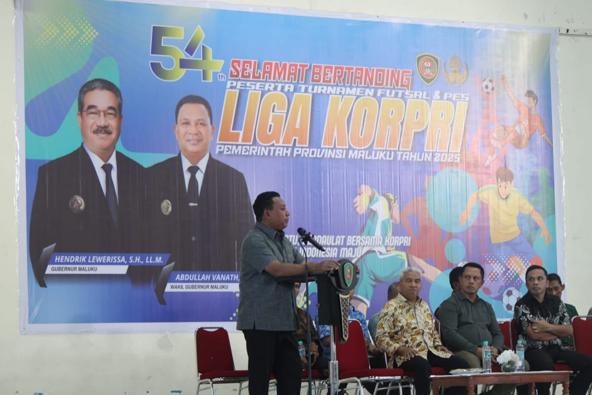 Liga KORPRI Perdana Semarakkan HUT ke-54 KORPRI di Maluku