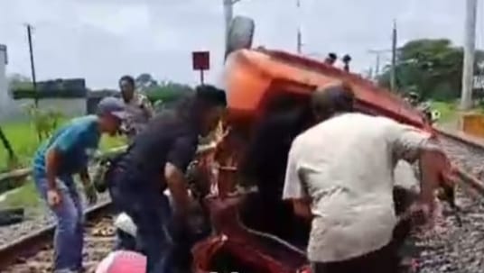 Tiga Tewas dalam Tabrakan Maut di Perlintasan KA Prambanan–Maguwoharjo Sleman