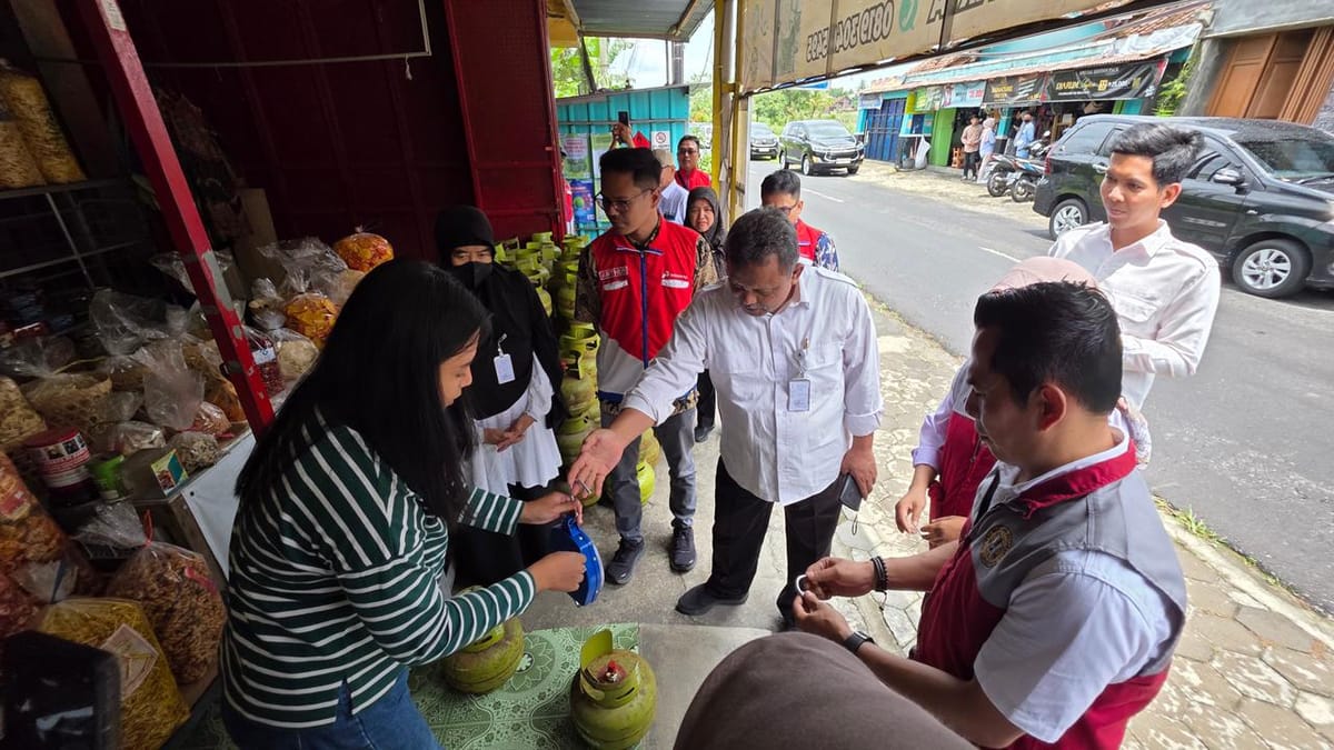 Pemkab Sleman Cek Volume Gas Elpiji 3 Kg