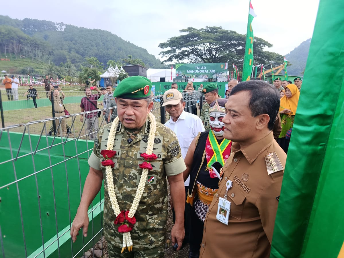 Gubernur Jateng Apresiasi TNI AD Dorong Ketahanan Pangan Lewat Program Pompa Hidram
