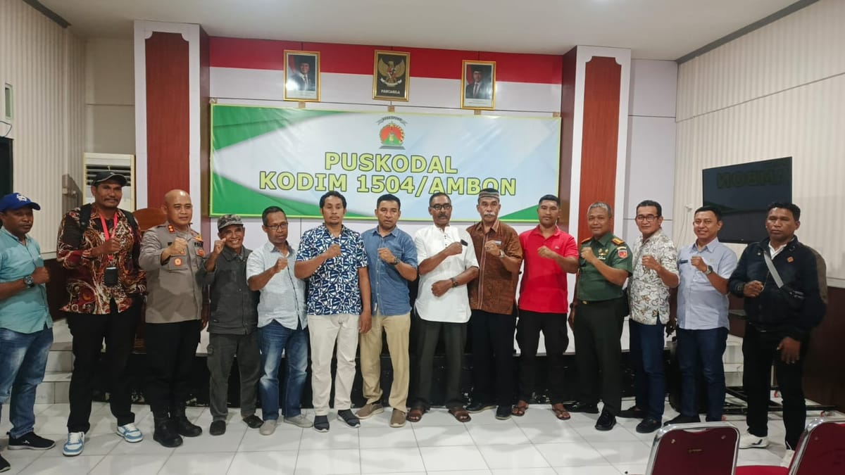 Konflik di Kawasan STAIN Batu Merah Ambon Sepakat Damai