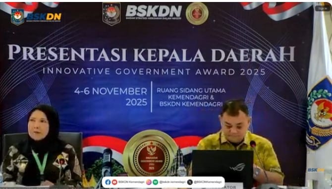 Masuk Nominator IGA, Walkot Bandarlampung Presentasikan Inovasi Dihadapan Tim Penilai