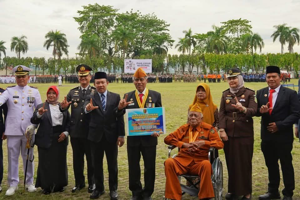 Bantuan Untuk LVRI Lampung, Sebagai Wujud Kepedulian Kepada Pejuang Kemerdekaan